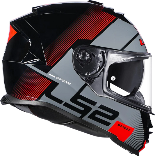 LS2 FF800 Storm II Epic Gloss Black Red Helmet