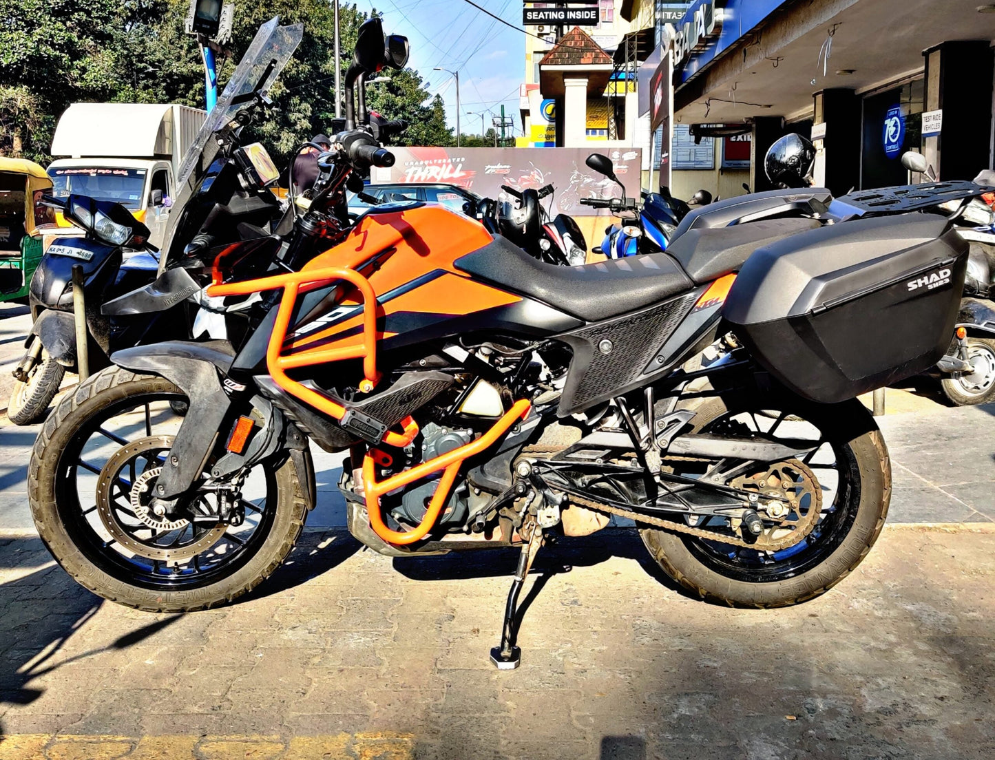 KTM ADV 390/250 SHAD SH23 SIDE BOX FRAME FITTNGS - Hyperrider