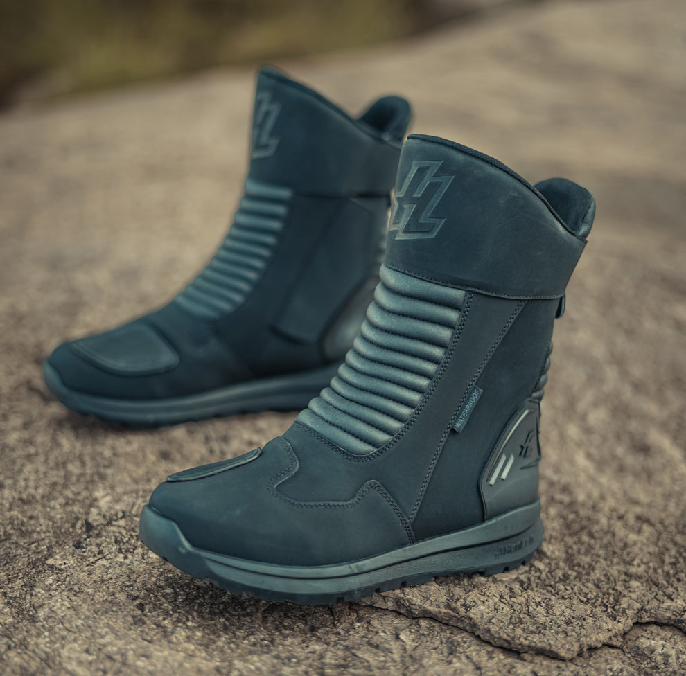 HanLeh Tourer Motorcycle Boots- Waterproof