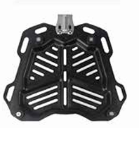 MH Moto Aluminium 45L Top box With Backrest