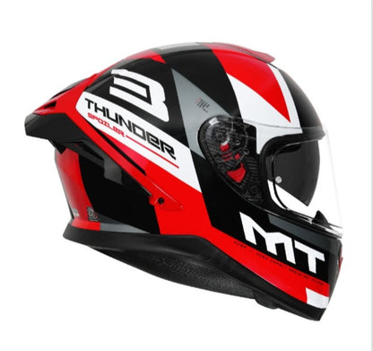 MT Thunder 3 SV Pro Calipso Gloss Red Helmet