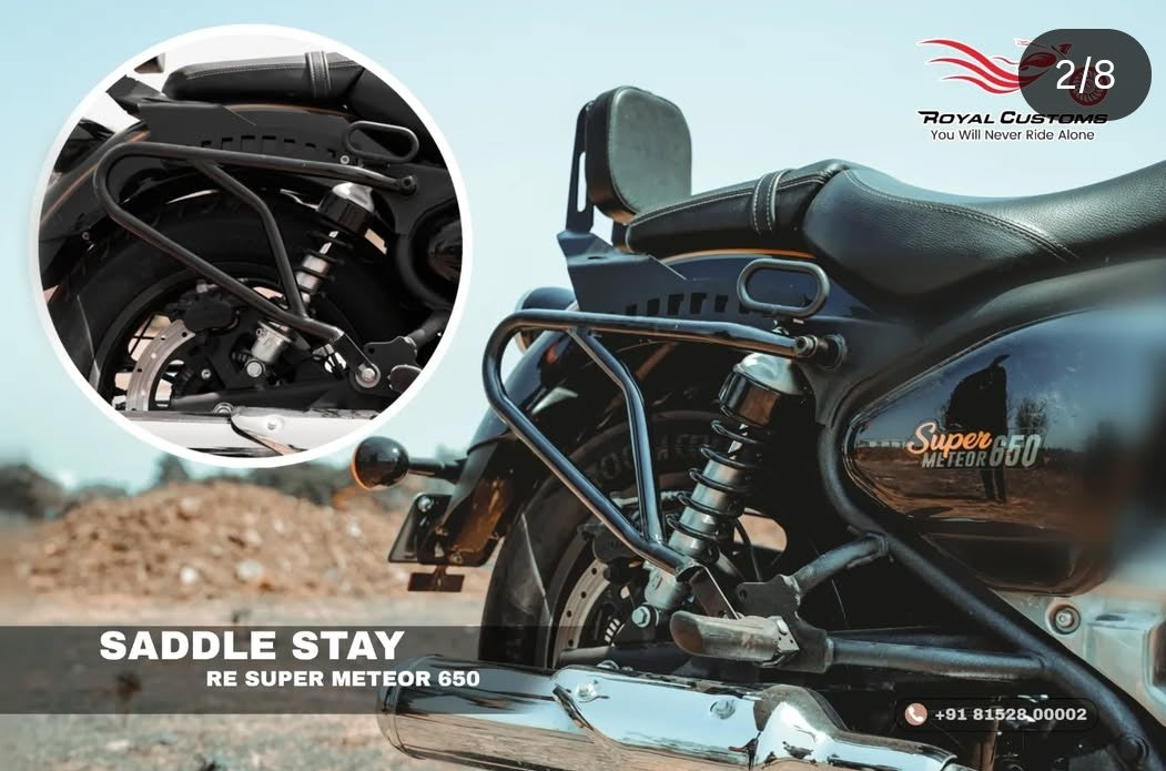 ROYAL CUSTOM SADDLE STAY FOR ROYAL ENFILED SUPER METEOR 650