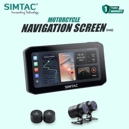 SIMTAC MOTORCYCLE NAVIGATION SYSTEM – M6DT - AH Helmets