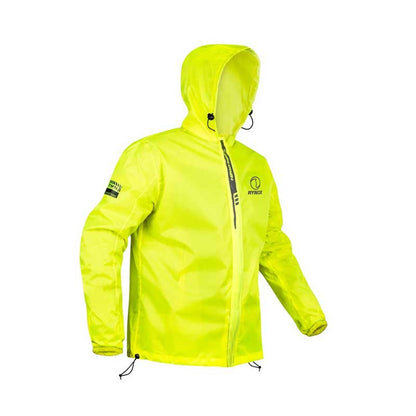 Rynox H2Go Pro 3 Rain Jacket (Hi-Viz Green)