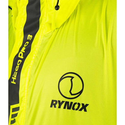 Rynox H2Go Pro 3 Rain Jacket (Hi-Viz Green)