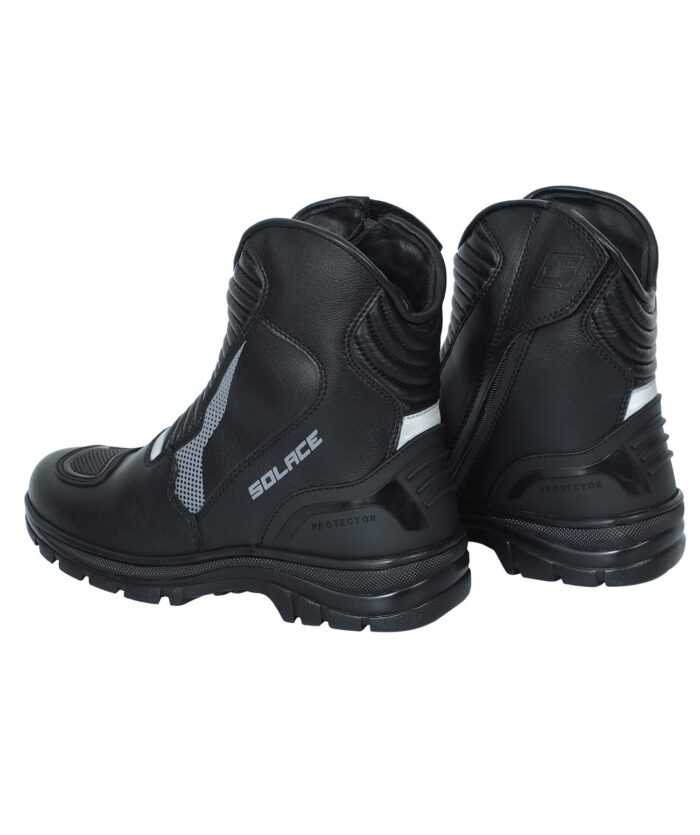 Solace Scout Motorcycle Boots (B.Grey) - AH Helmets