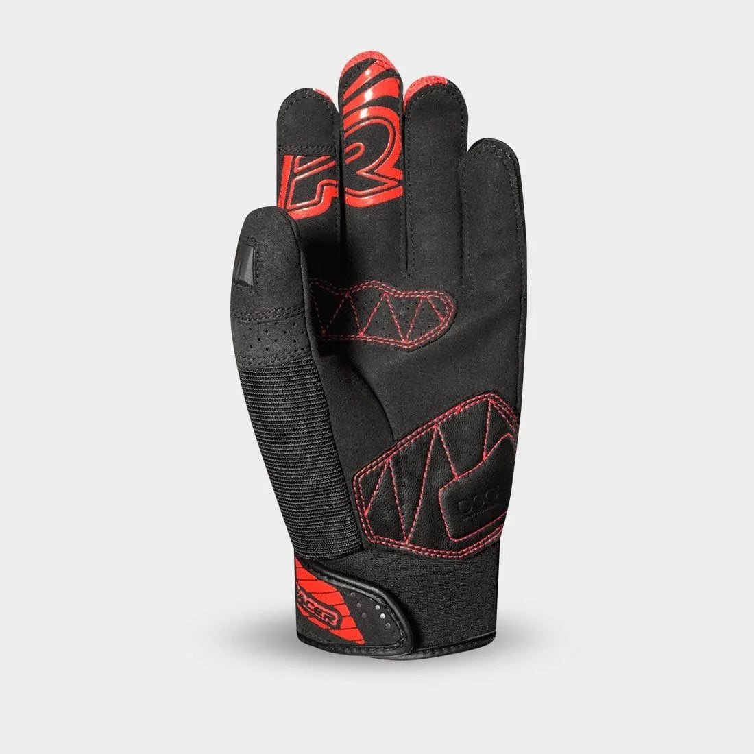 Racer SKID 2 D30 Red Gloves - AH Helmets