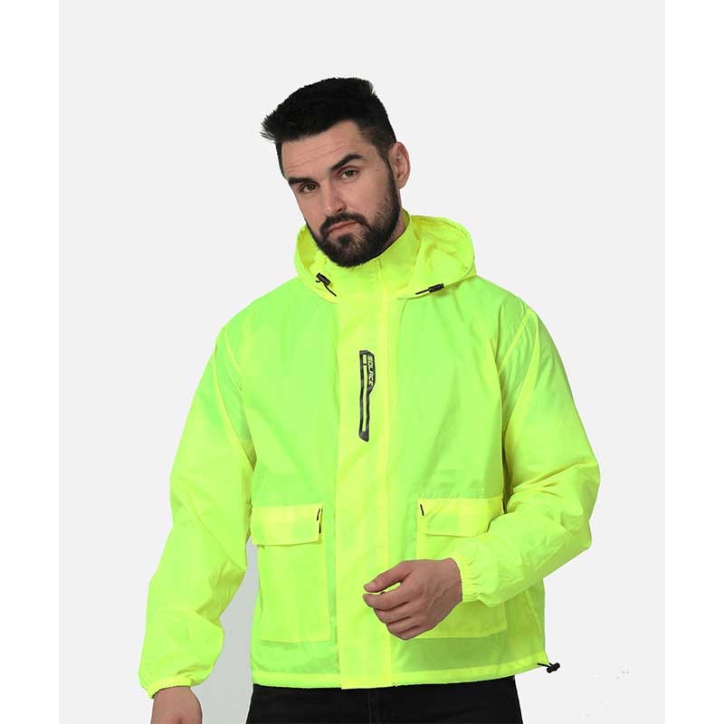 Solace Rainpro Jacket V3.0 (Neon) - AH Helmets